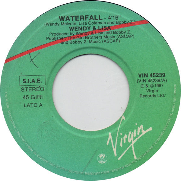 Wendy & Lisa : Waterfall (7")