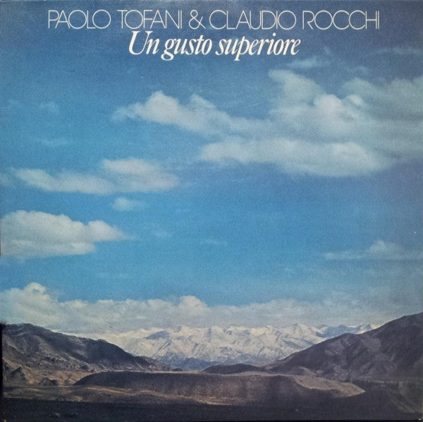 Paolo Tofani & Claudio Rocchi : Un Gusto Superiore (LP, Album)