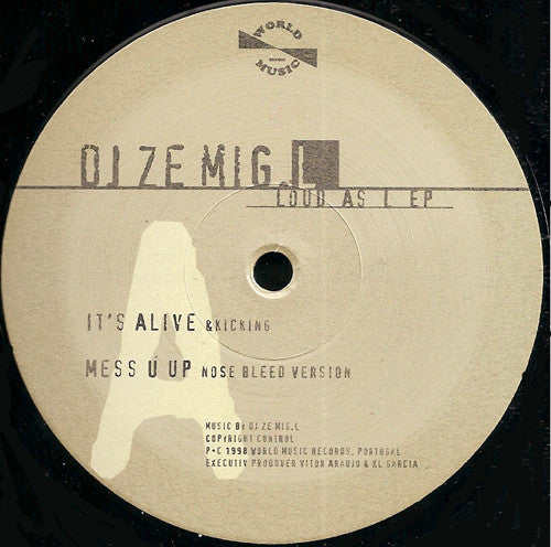 DJ Ze Mig L : Loud As L EP (12", EP)