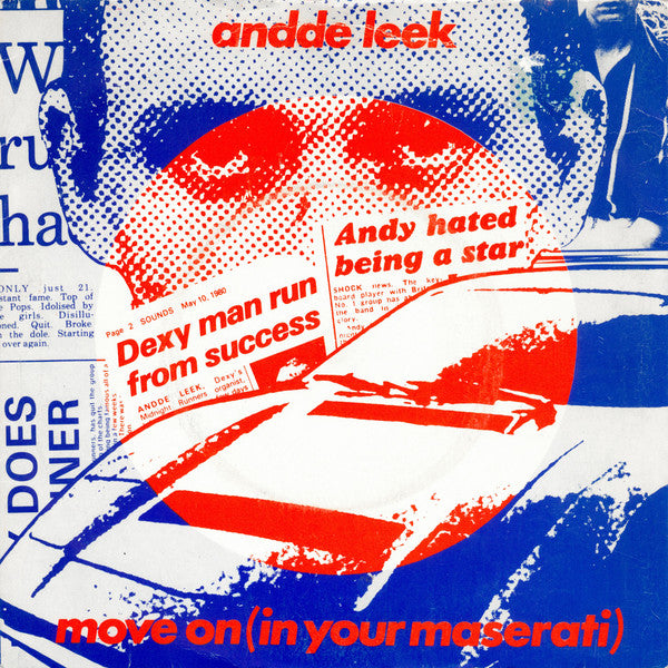 Andy Leek : Move On (In Your Maserati) (7", Single)