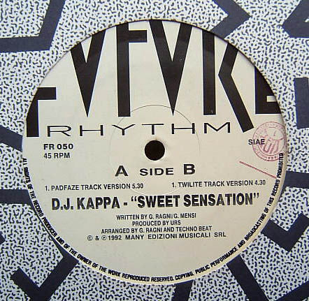 DJ Kappa : Sweet Sensation (12")