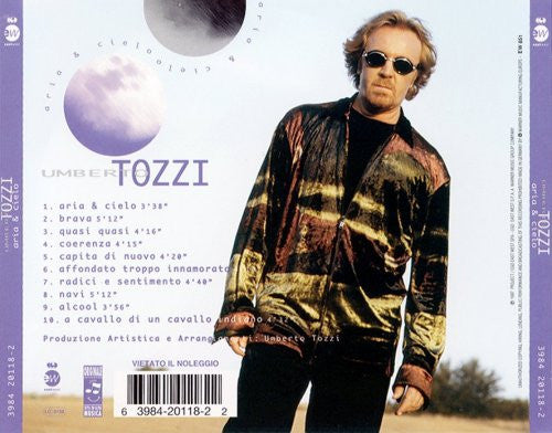 Umberto Tozzi : Aria & Cielo (CD, Album)