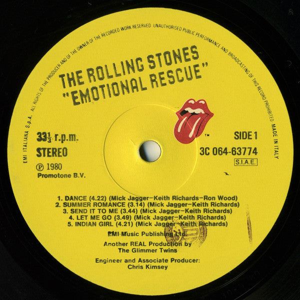 The Rolling Stones : Emotional Rescue (LP, Album)