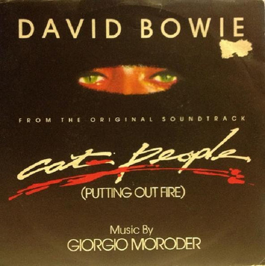 David Bowie : Cat People (Putting Out Fire) (7", Single)