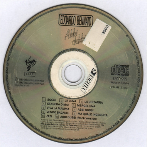 Edoardo Bennato : Abbi Dubbi (CD, Album)