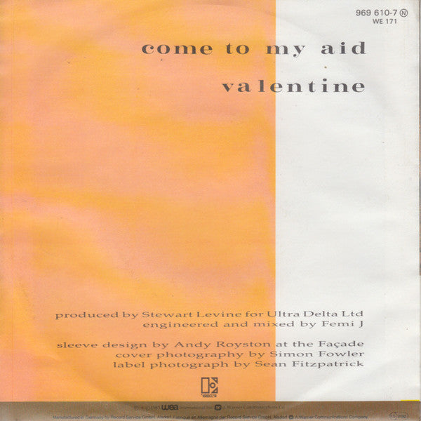 Simply Red : Come To My Aid (7", Single, whi)