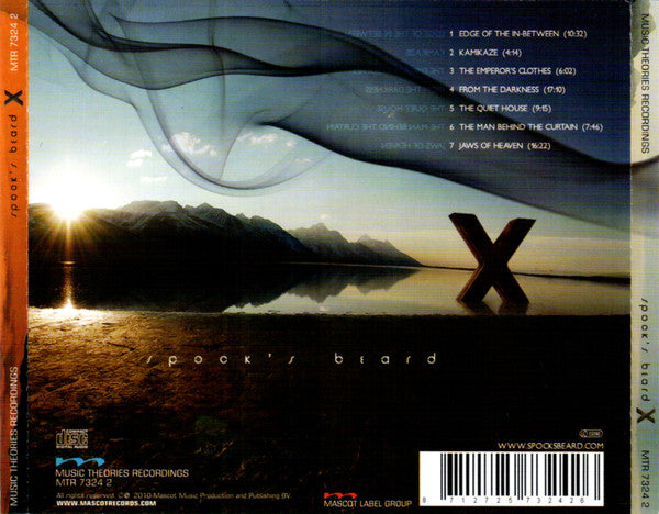 Spock's Beard : X (CD, Album)
