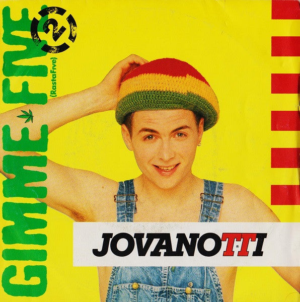 Jovanotti : Gimme Five 2 (Rasta Five) (7", Single)