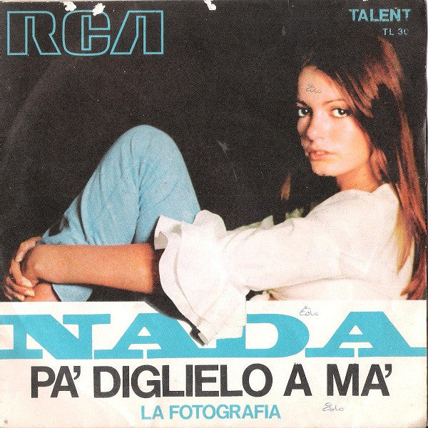 Nada (8) : Pa' Diglielo A Ma' (7", Mono)