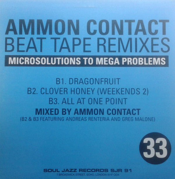 AmmonContact : Beat Tape Remixes (12")