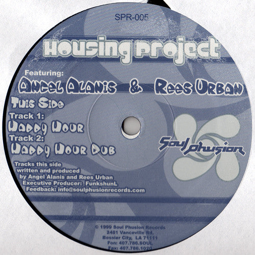 Angel Alanis & Rees Urban : Housing Project (12")