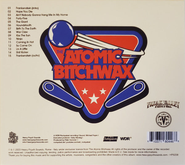 The Atomic Bitchwax : Live At Freak Valley Fest (CD, Album)