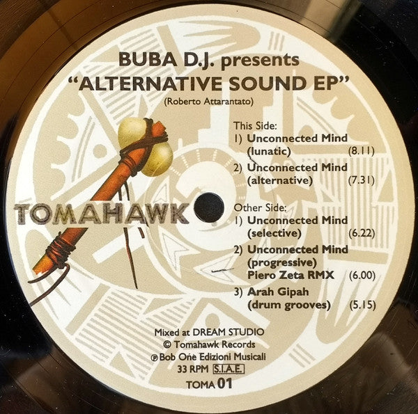 Buba DJ : Alternative Sound EP (12", EP)