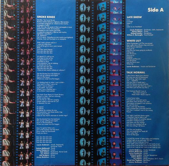 Laurie Anderson : Home Of The Brave (LP, Album)