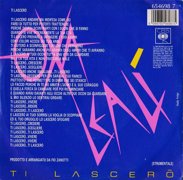 Anna Oxa, Fausto Leali : Ti Lascerò (7")