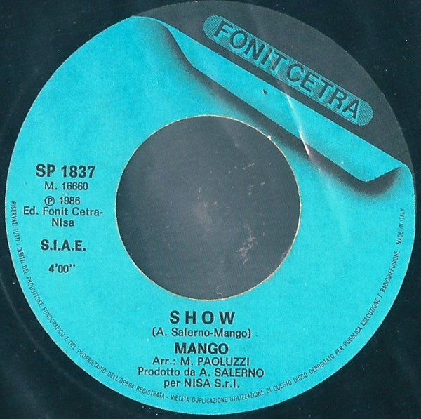 Mango (2) : Lei Verrà (7")