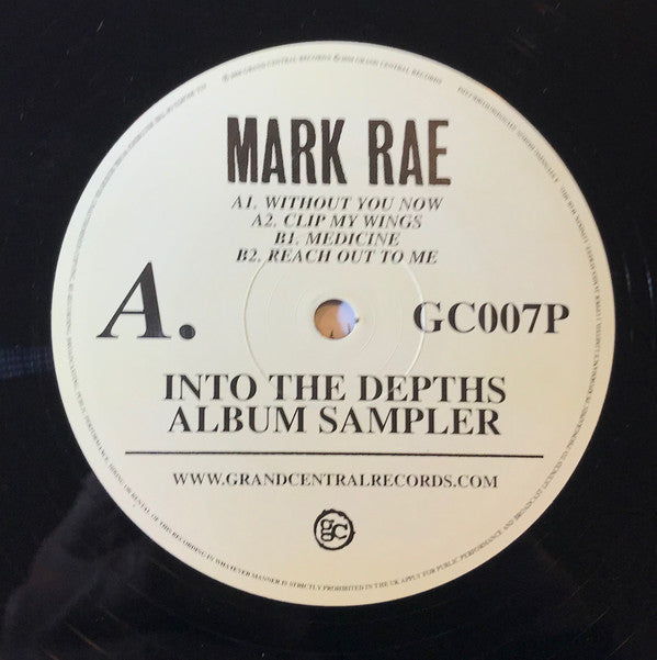 Mark Rae : Into The Depths - Album Sampler (12", Promo, Smplr)