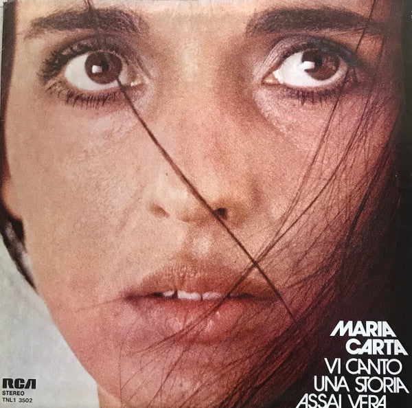 Maria Carta : Vi Canto Una Storia Assai Vera (LP, Album)
