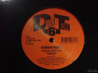 Romanthony Presents Lifestyles : Trust (12")