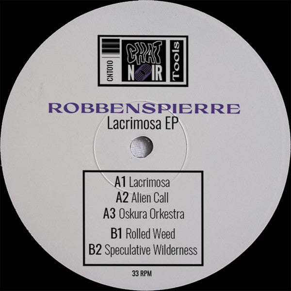 Robbenspierre : Lacrimosa EP (12", EP)