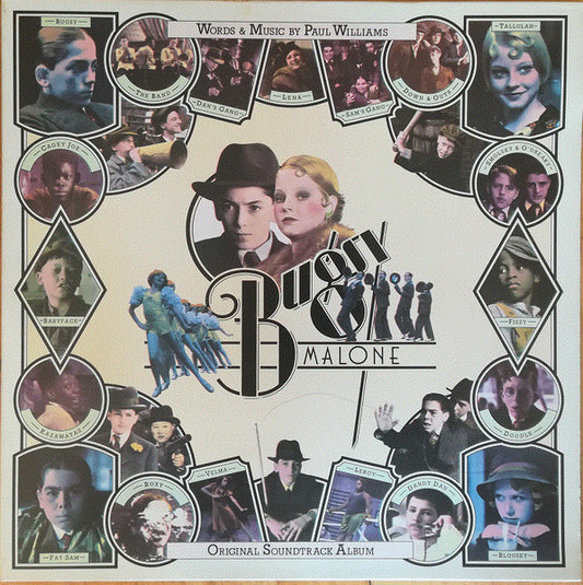 Paul Williams (2) : Bugsy Malone (Original Soundtrack Album) (LP, Album, Gat)