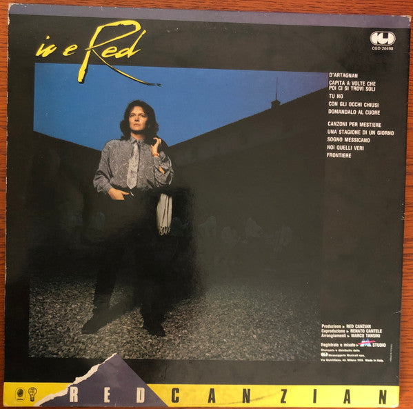 Red Canzian : Io E Red (LP, Album, Gat)