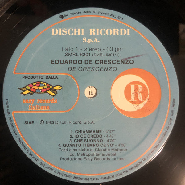 Decrescenzo* : Decrescenzo (LP, Album)