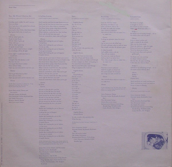 Al Jarreau : L Is For Lover (LP, Album)