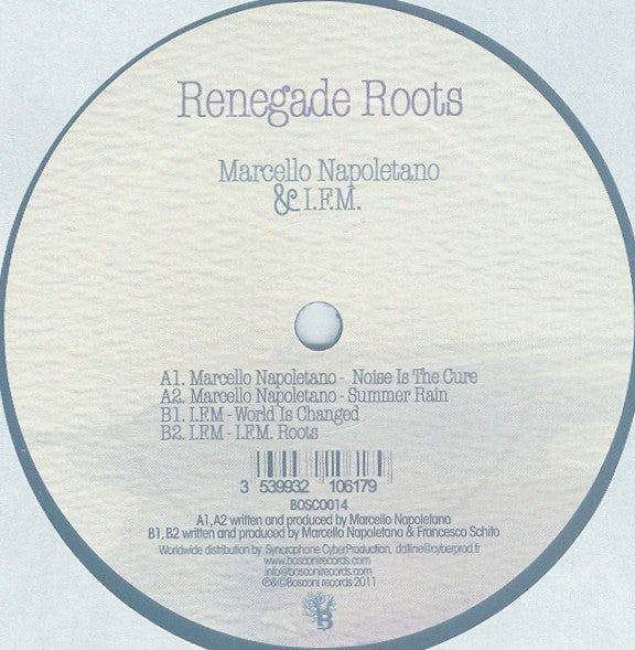 Marcello Napoletano & I.F.M. : Renegade Roots (12")