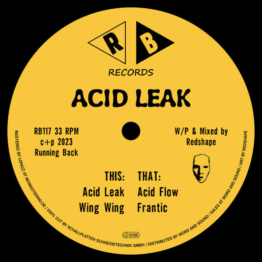 Redshape : Acid Leak (12")