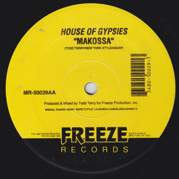 House Of Gypsies : I Like You / Makossa (12")