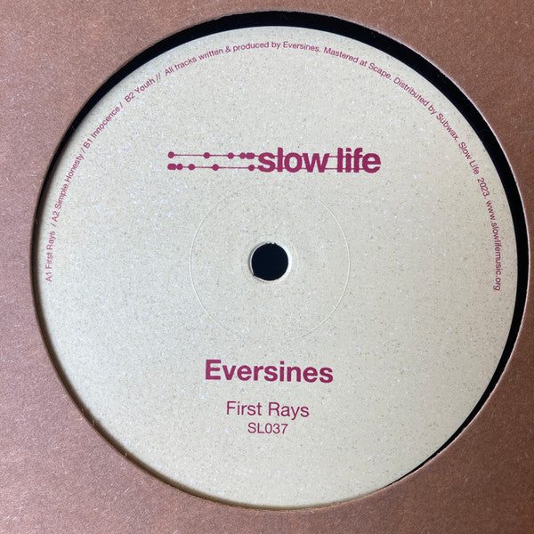 Eversines : First Rays (12", EP)