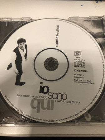 Claudio Baglioni : Io Sono Qui (CD, Album)