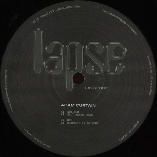 Adam Curtain : LAPSE003 (12")