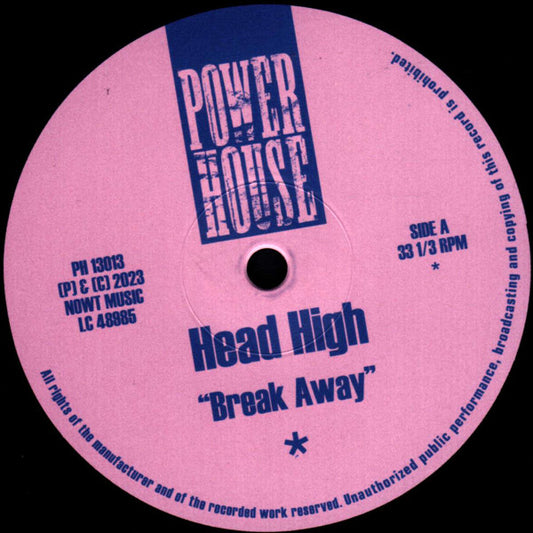 Head High : Break Away (12")