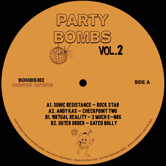 Various : Party Bombs Vol. 2 (12", EP)