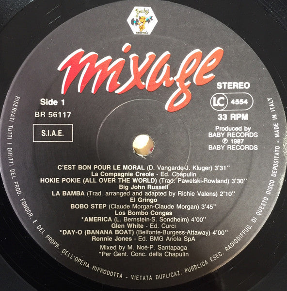 Various : Mixage Happy New Year (LP, Comp, Mixed)