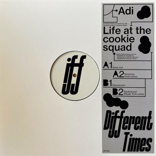 Adi (47) : Life at the cookie squad EP (12")