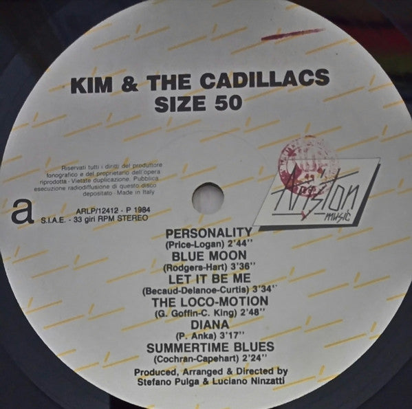 Kim & The Cadillacs : Size 50 (LP, Album)