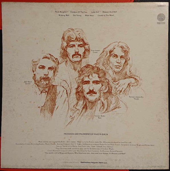 Black Sabbath : Heaven And Hell (LP, Album)