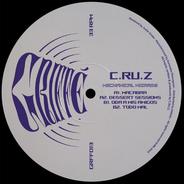 C.ru.z : Mechanical Wizards (12", EP)