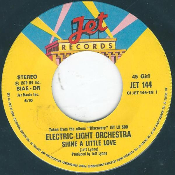 Electric Light Orchestra : Shine A Little Love (7", Single)