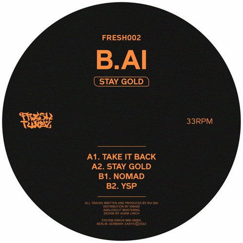 B.AI : Stay Gold EP (12", EP)