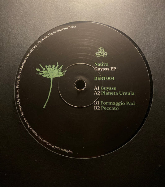 Nativo (6) : Guysss EP (12", EP)