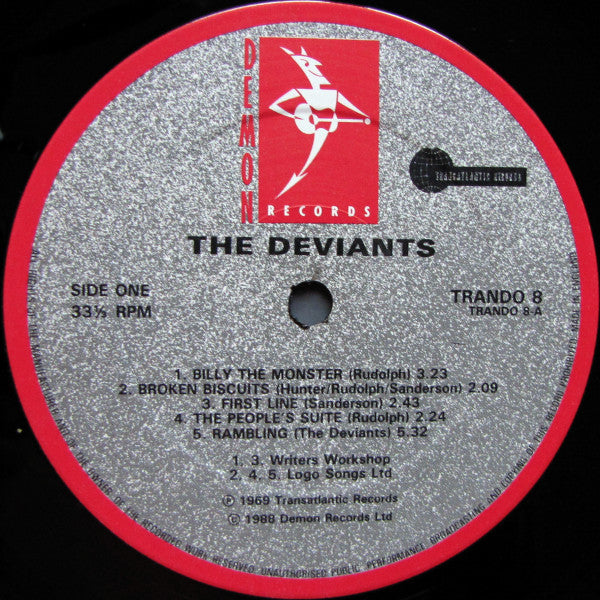 The Deviants (2) : The Deviants (LP, Album, RE)