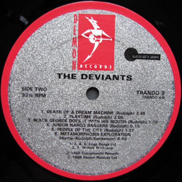 The Deviants (2) : The Deviants (LP, Album, RE)