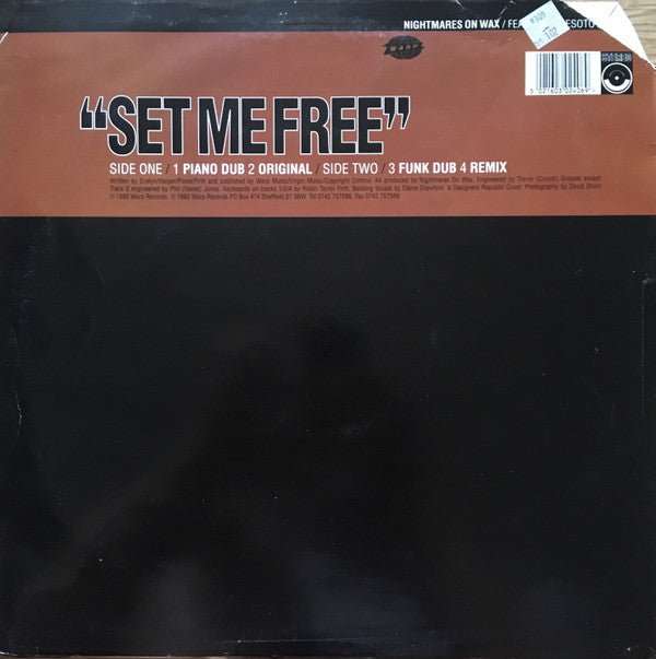 Nightmares On Wax Featuring Desoto : Set Me Free (12")