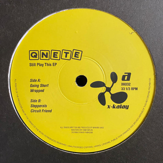 Qnete : Still Play This EP (12", EP)