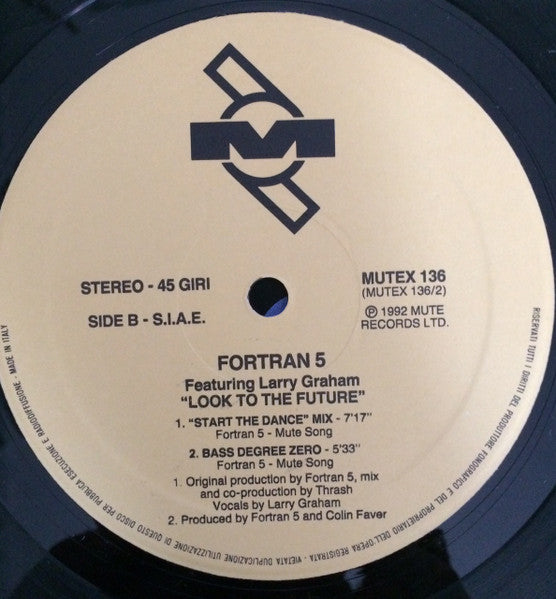 Fortran 5 featuring Larry Graham : Look To The Future (12")