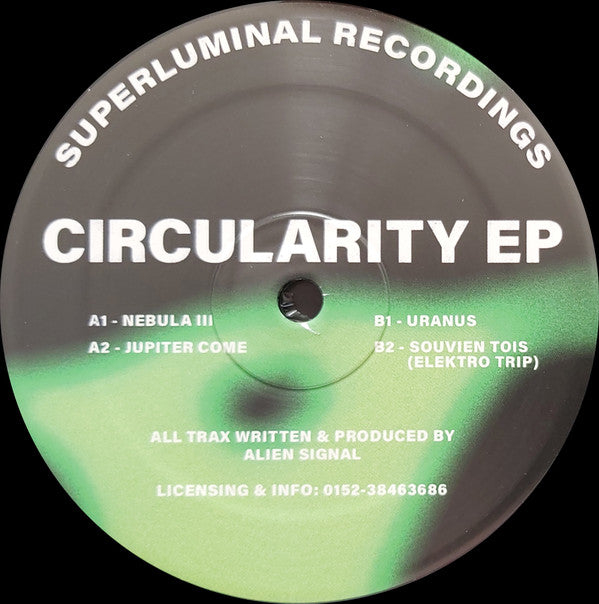 Alien Signal : Circularity EP (12", EP)